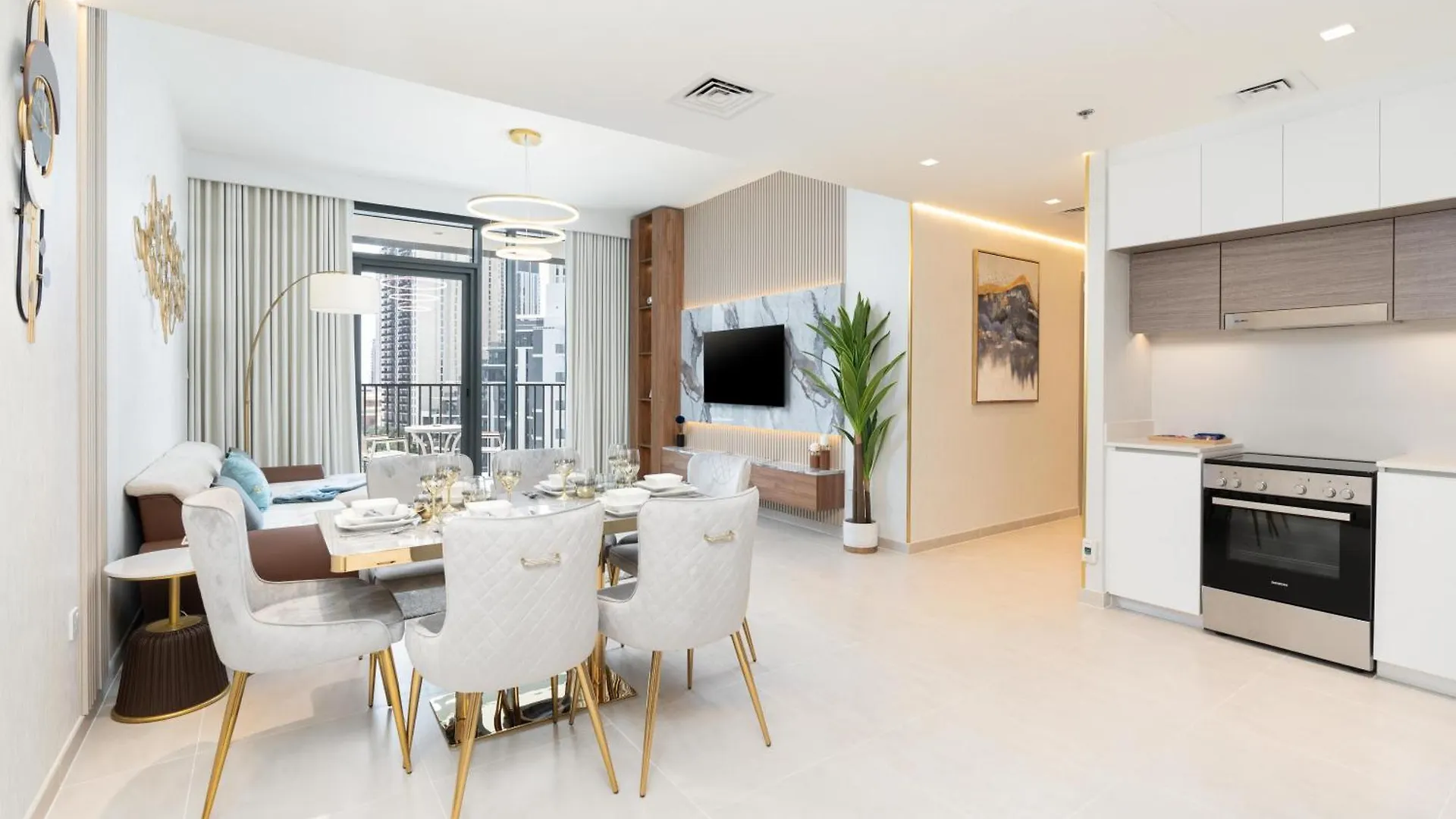 Globalstay Creek Edge Tower Elegant Apartments 두바이